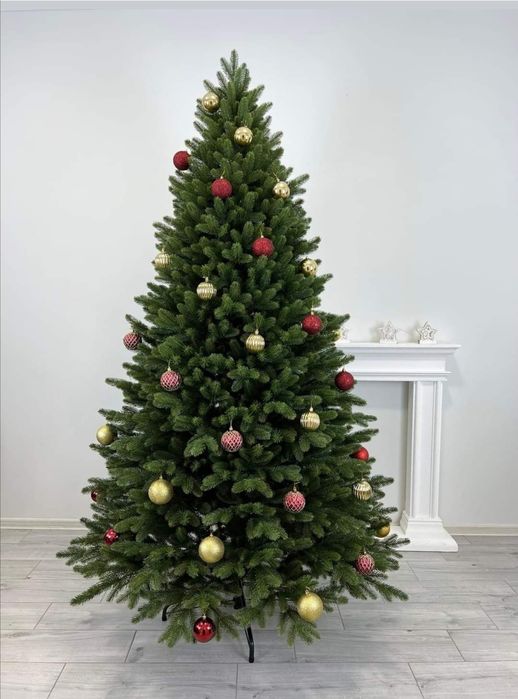 Роял блакитна та зелена. Лита ялиночка. Литая ёлка