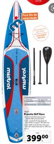 Prancha SUP Race Mistral+bomba elétrica Mistral.
