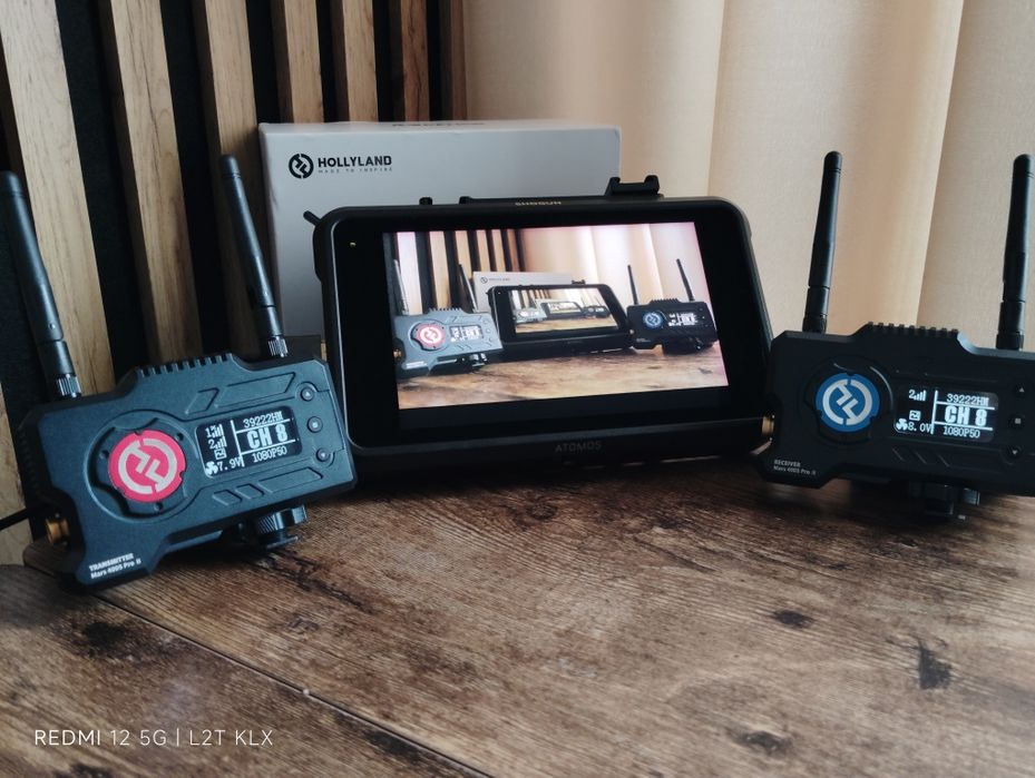 Hollyland MARS 400S Pro II transmisja bezprzewodowa obrazu SDI HDMI