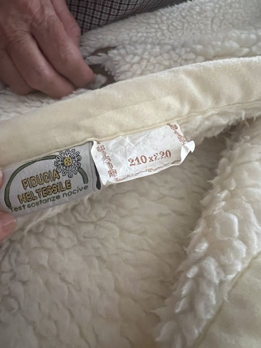 Manta e protetor de colchão em lã de merino