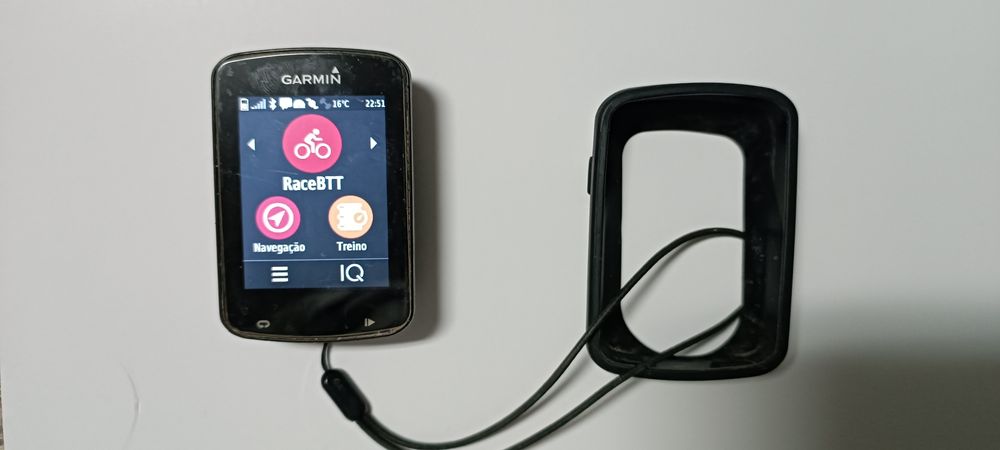 Garmin Edge 820 com capa