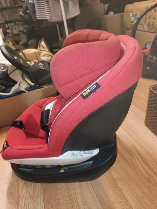 Fotelik i nosidełko besafe 3 w 1 ISOFIX przodem tyłem baza