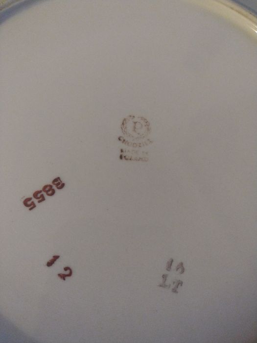 Talerz, patera,Chodzieska fabryka porcelany