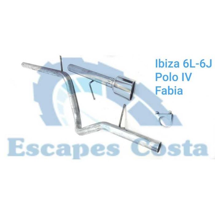 LINHA DE ESCAPE RETA 60 mm