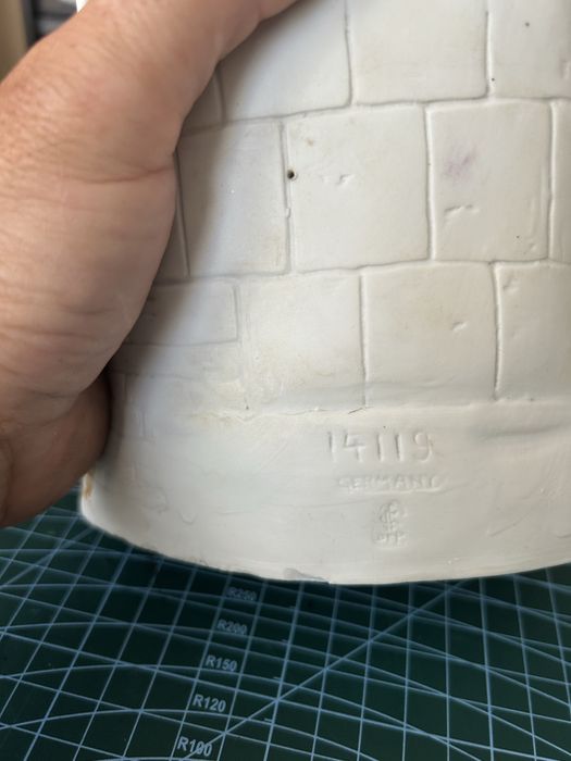 Relogio de porcelana antigo