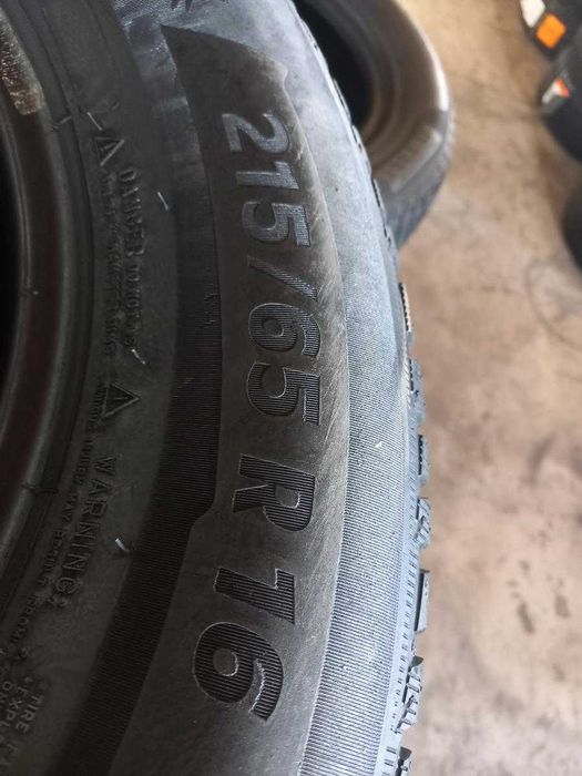 2x Opona używana zimowa 215/65R16 MICHELIN 159zł/szt  WYSYŁKA GRATIS