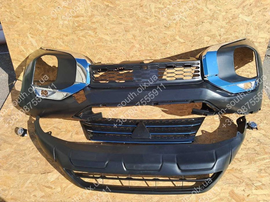 Mitsubishi Outlander IV 4 Бампер Передний Решетка Радиатора 2022-2025