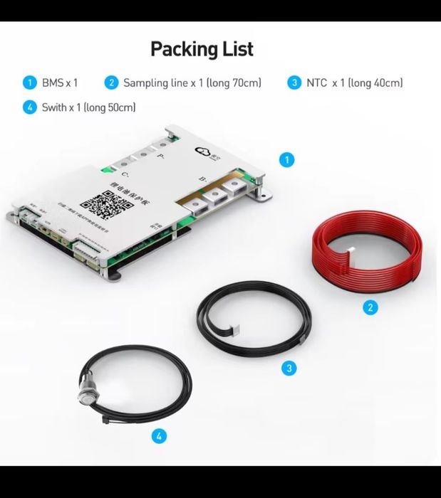 Плата BMS Jikong B2A8S20P  екран 3.2"+450грн.
