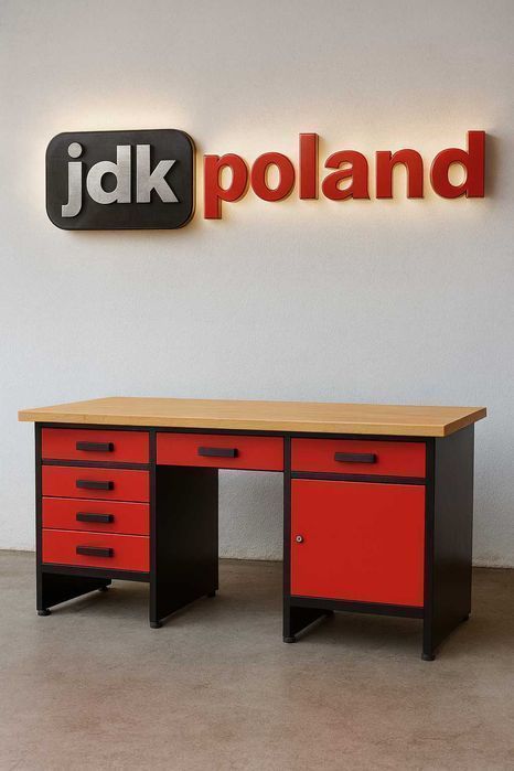 Stół warsztatowy MT6 170x60 – 6 szuflad, polski producent JDK Poland Wysyłka 0 PLN