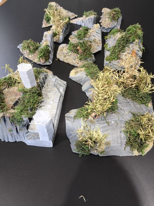 Zestaw makiet do gier bitewnych