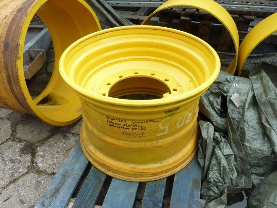 Felga używana 20.00x30.5 12x425mm ET20 1000zł D10