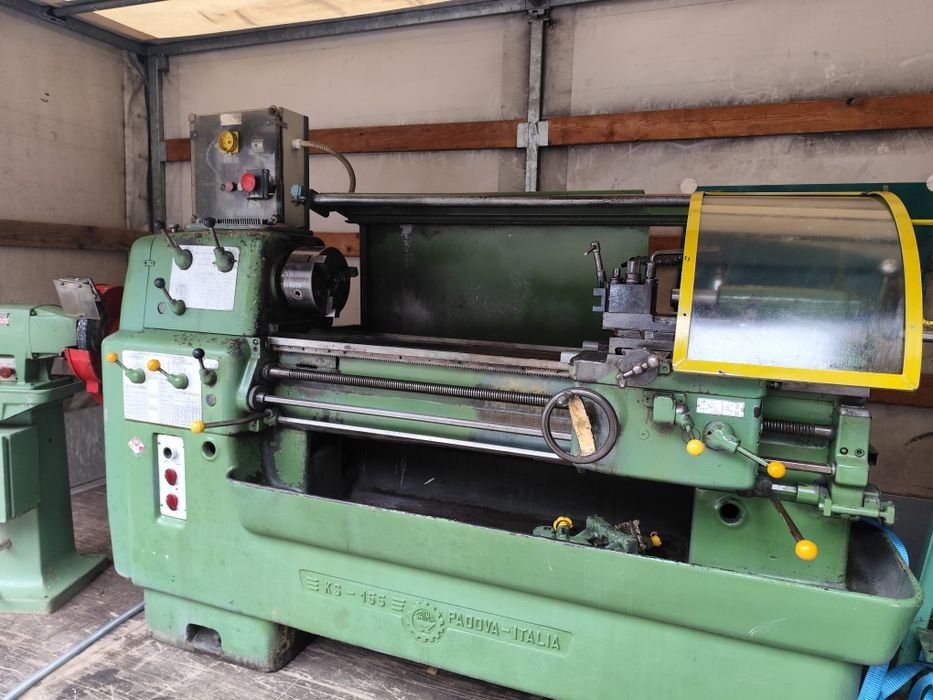 Szlifierka dwutarczowa do metalu tokarka Padova Tur 50 x 1500 Tug 40