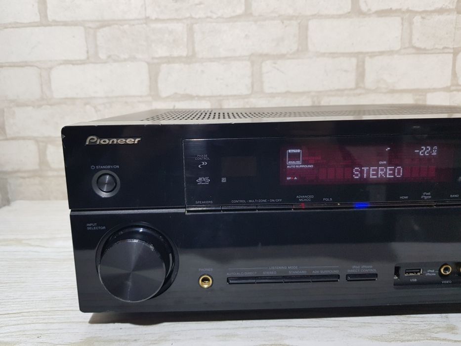 Пульт!7.1 AV-ресивер Pioneer VSX-920 7×140Вт HDMI ,USB +1