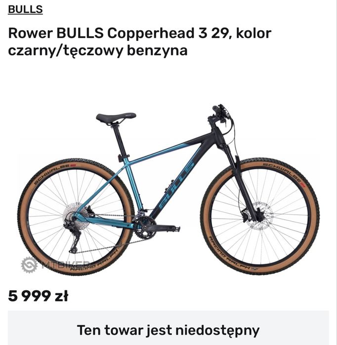 NOWY Rower 29 Bulls Copperhead 3 Deore XT 2x11 Rock Shox Schwalbe