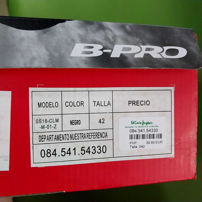 Sapatilha B-Pro 42