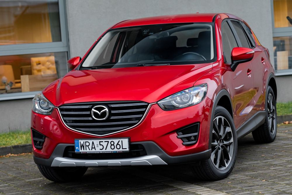 Mazda CX-5 2.0B 165KM 4x4 LED Nav Lane Ass. Tempomat Parktronic Grz. Fotele BOSE