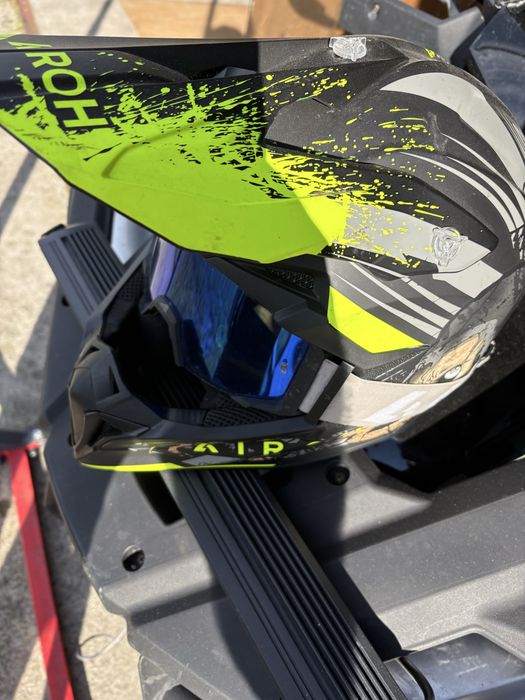 Kask airoh xl jak nowy