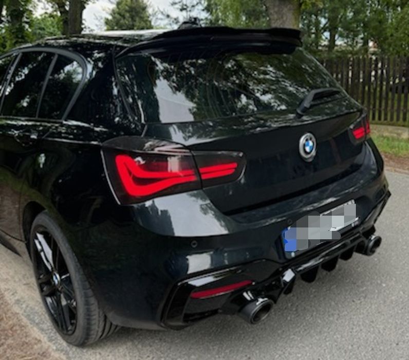 tłumik przelotowy wydech rura BMW 1er F20 F21 diesel