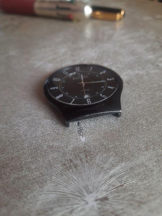 Skagen titanium часы кварц рабочие!