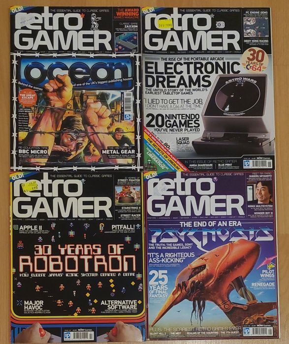Revistas - Retro Gamer - (SEGA NINTENDO Playstation Spectrum)