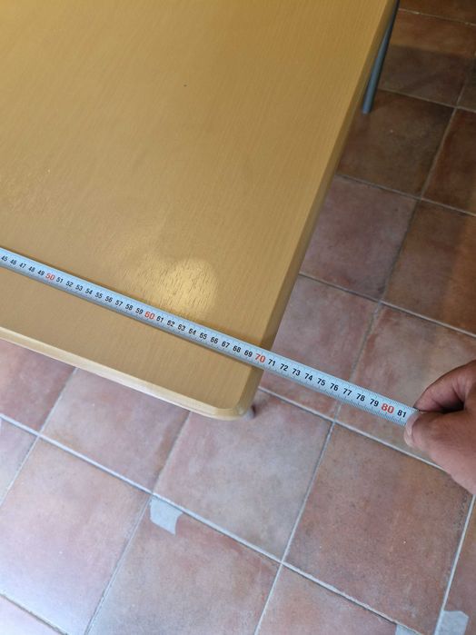Mesa de Cozinha 70*110 com 3 Cadeiras