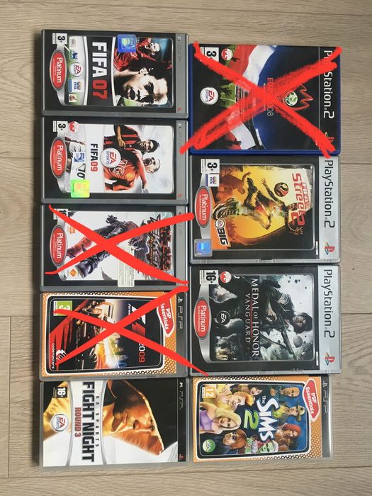 Wyprzedaż gier, filmów i muzyki PC PS3 PS2 PSP DVD CD