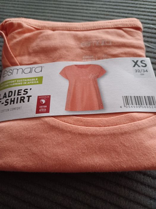 Nowy t-shert damski rozm. XS 32/34