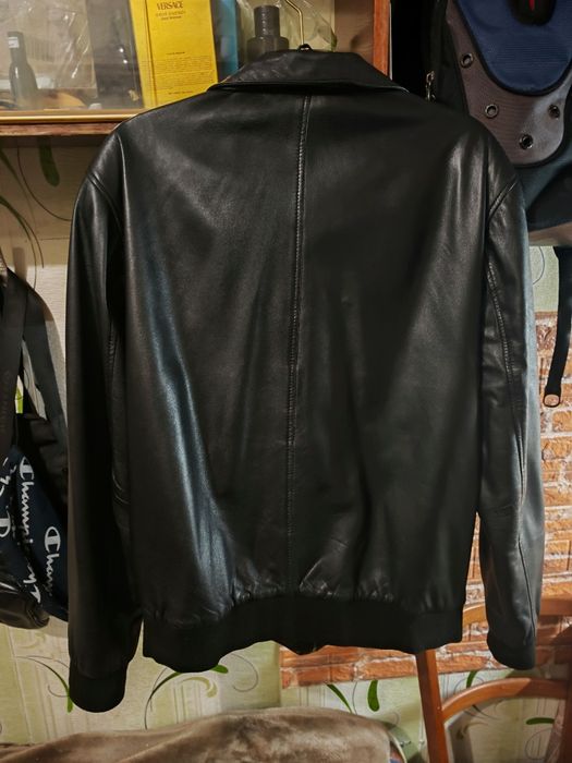 Куртка кожаная мужская