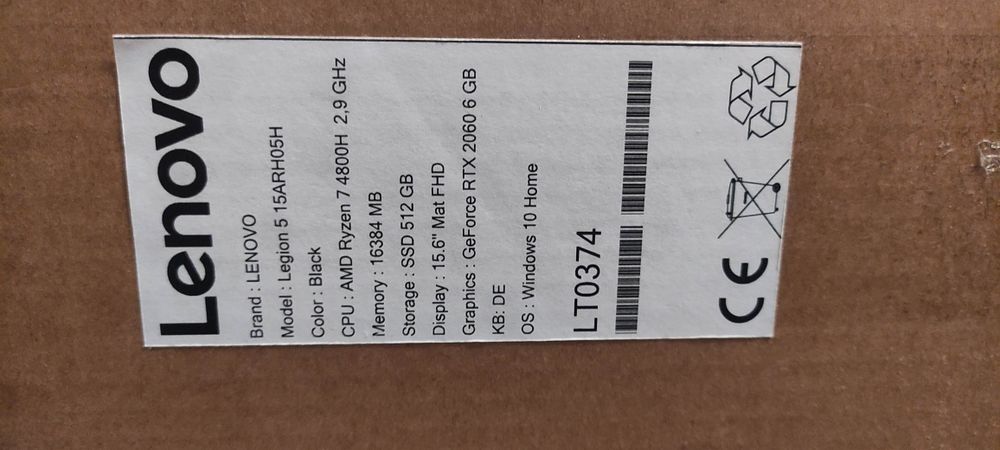 Laptop gamingowy lenovo