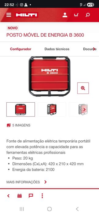 Bateria hilty como nova