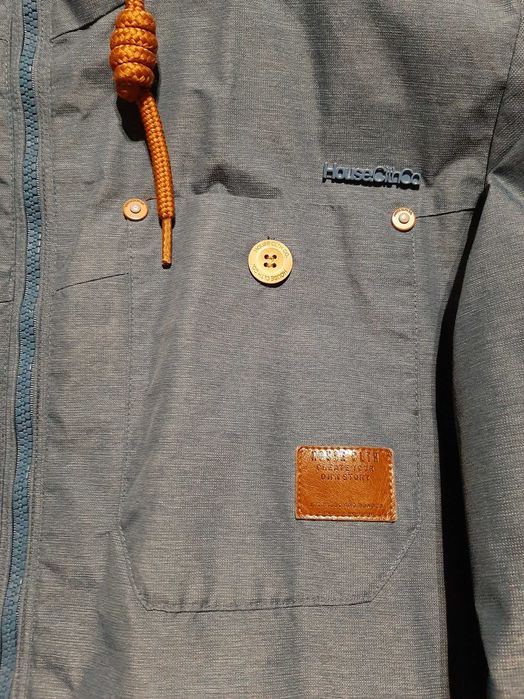 Kurtka niebieska/brązowa/czarna HOUSE