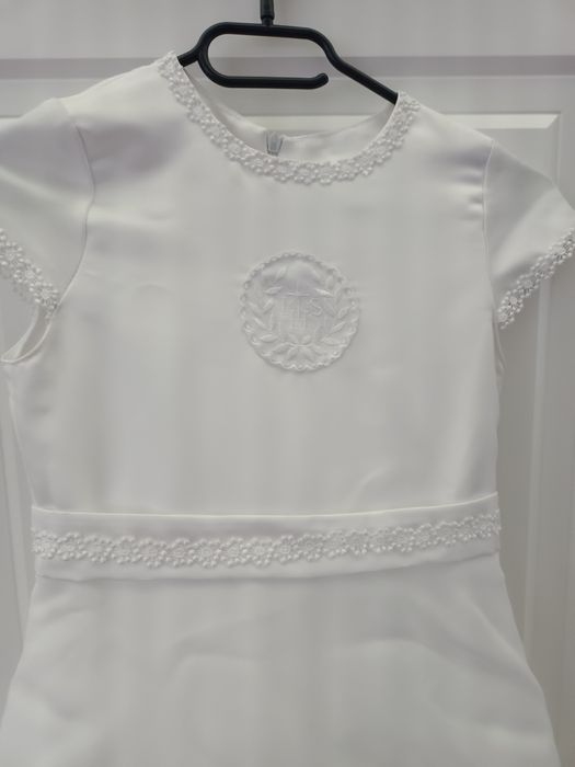 Sukienka komunijna z bolerkiem