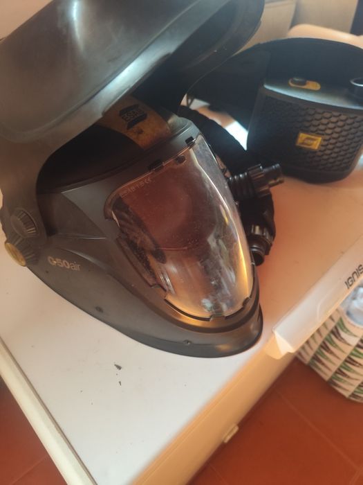 Máscara de solda G50 Air com sistema de ar + pack vidros