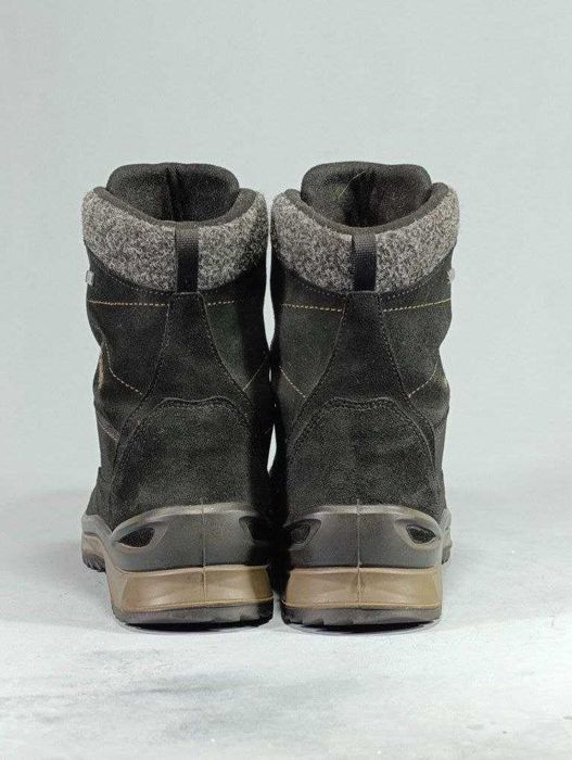 Зимові чоловічі черевики Lowa Sassello GTX Mid Black/Taupe (Стан 5+)