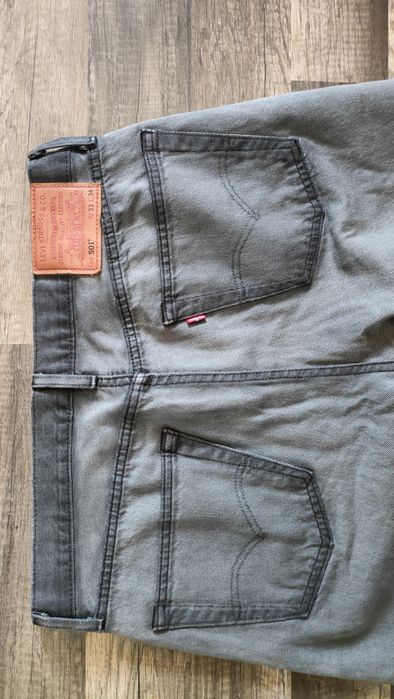 klasyczne,szare spodnie LEVI'S 501 33/34