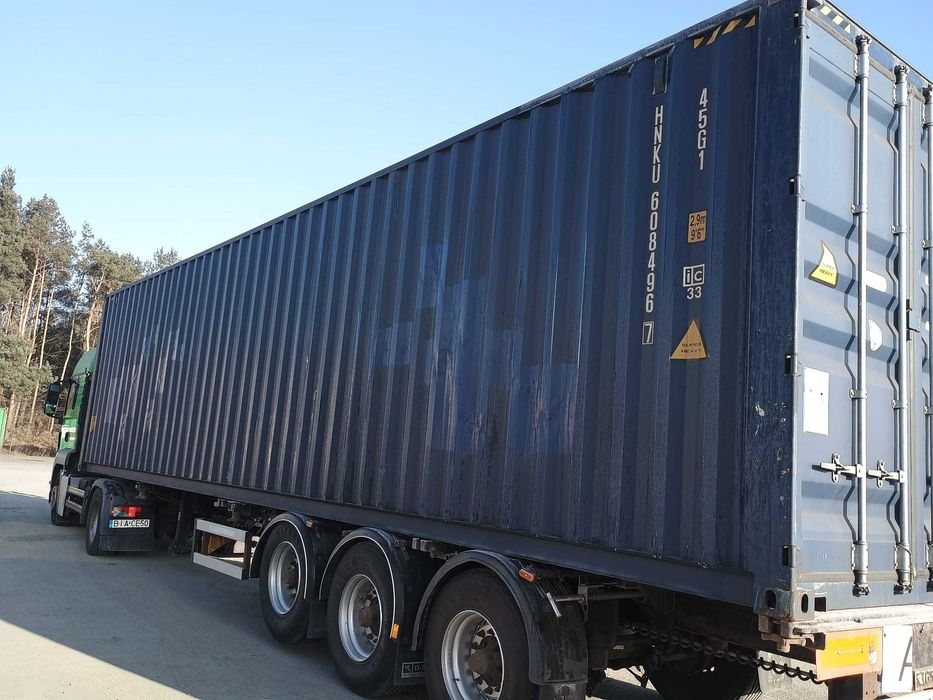 Kontener morski magazynowy 40 DV/HC 12 metrowy, używany