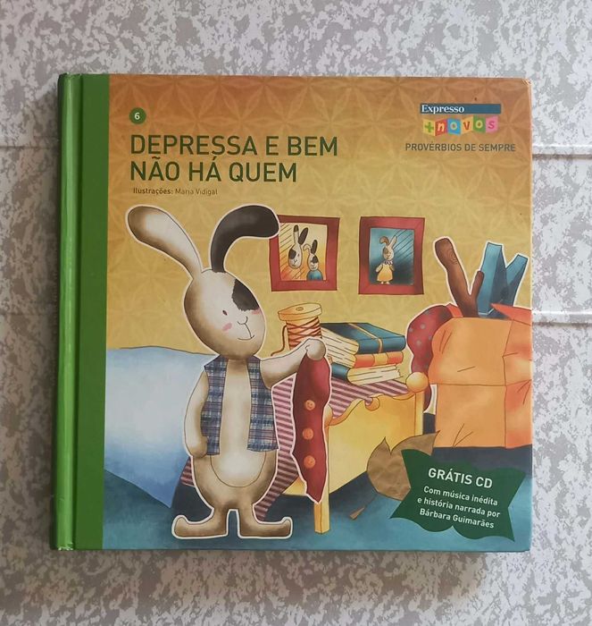 Livro Depressa e Bem Não Há Quem (Sem cd)