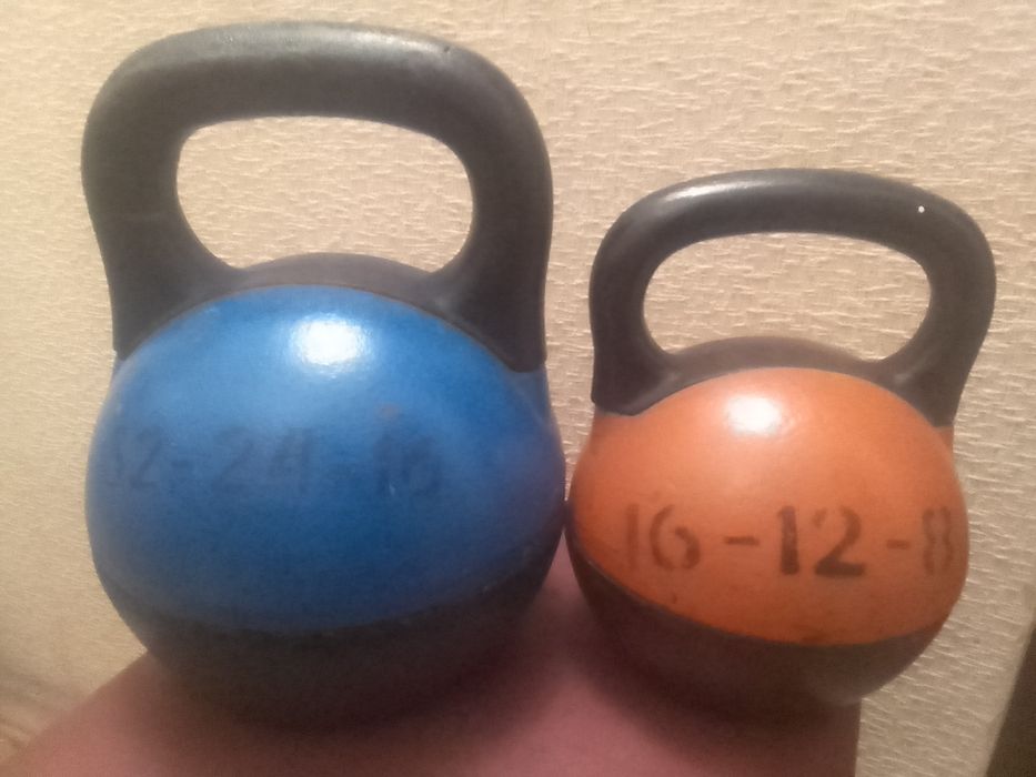 Лучшие Гири, 10 шт, на любой вес и вкус, СССР, 8 и 16 и 24 и другие