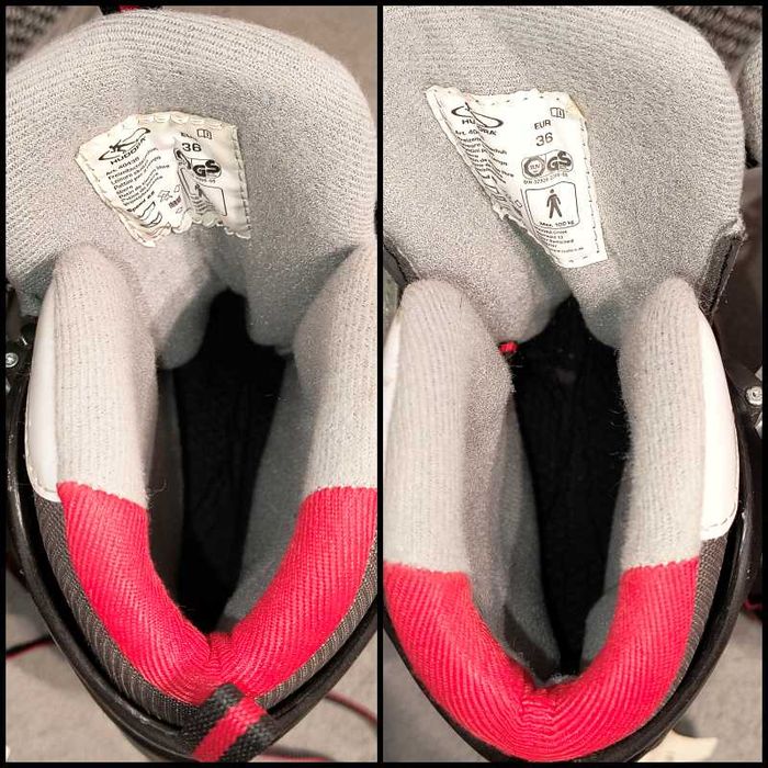 Łyżwy hokejowe HUDORA Speed 66 Rozmiar 36 wkładki 24,0 cm Ochraniacze