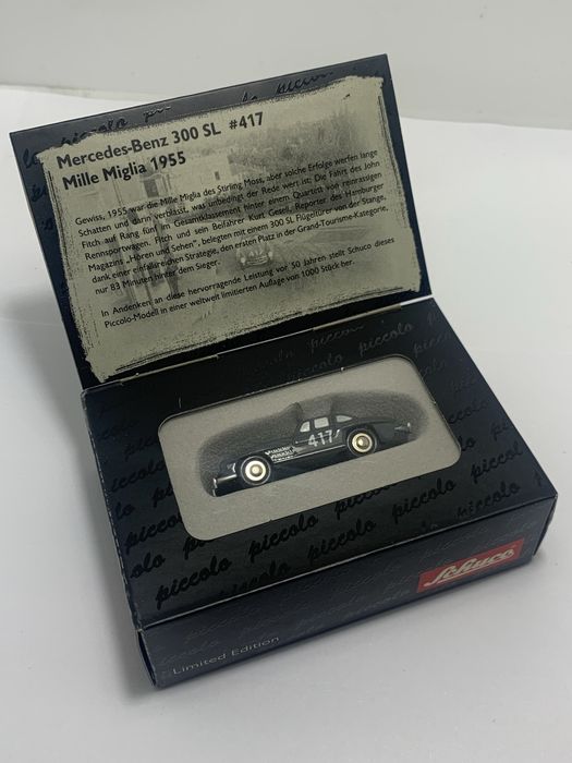 Mercedes 300 SL Mille Miglia 1955 Schuco Piccolo 1:90