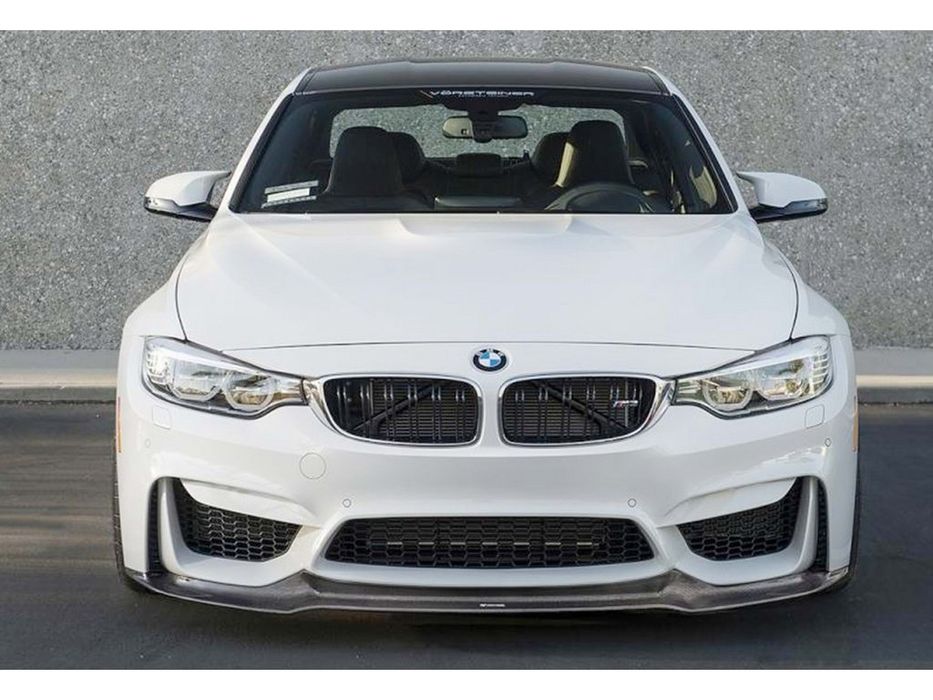 BMW 4 F32/F33/F36 Накладка на передній бампер DPT Lip V2 (Для M4)