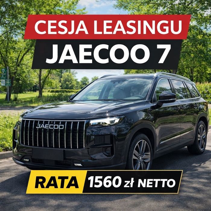 Jaecoo 7 Cesja leasingu – JAECOO 7 SUV 280 KM, 2024