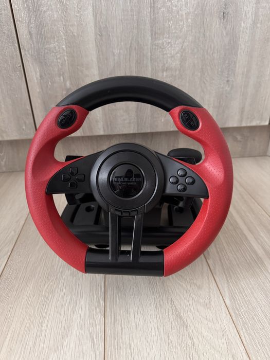 Ігровий руль TRAMLBLAZER Racing Wheel з педалями