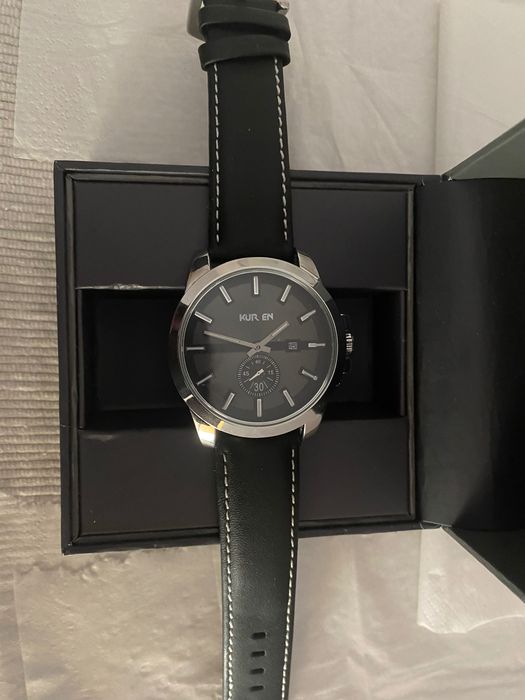 Sprzedam Stylowy Zegarek Black& Silver