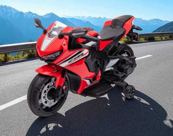 Motocykl HONDA CBR Ścigacz Motor Elektryczny Auto Akumulator RR DZIECI