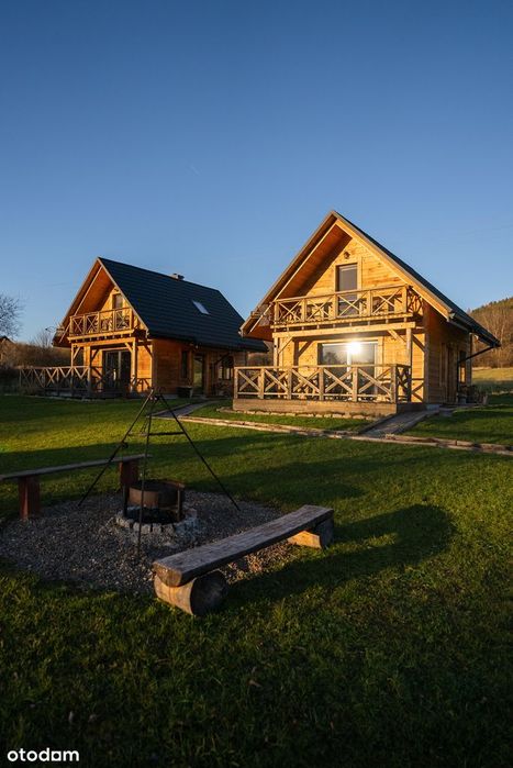 2 domki w Bieszczadach NA SPRZEDAŻ gotowiec inwest