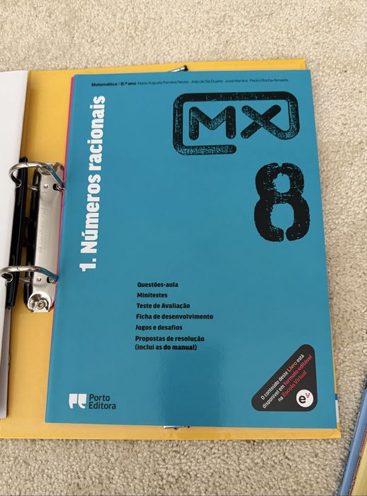 MX 8 (Matemática 8º ano) - Porto Editora - Versão Professor