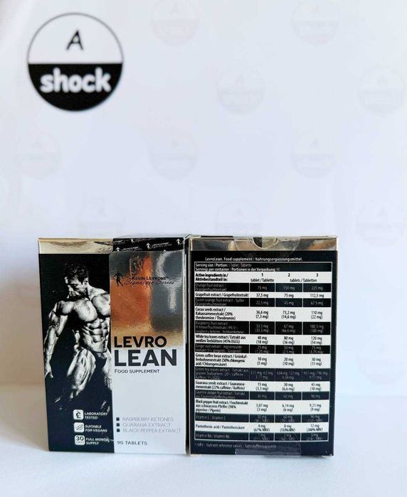 Жироспалювач Kevin Levrone LevroLean (90 таблеток.) також є л-карнитин