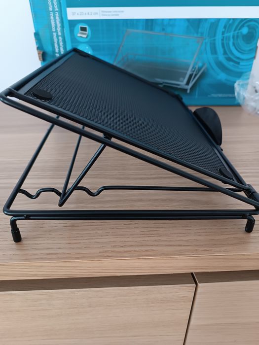 Regulowana podstawka do laptopa stolik pod laptopa nowy stylowy metalo