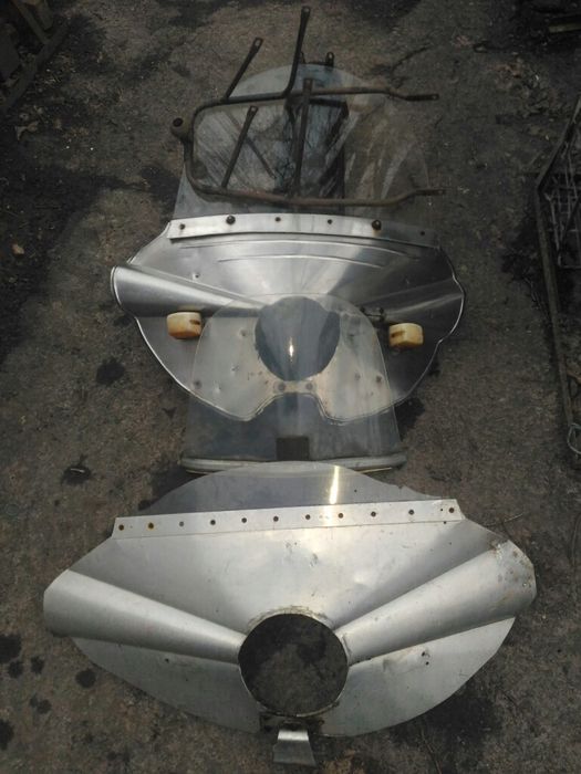 Днепр К 650 К 750 ветровик обтекатель ветровое стекло крепление крыла